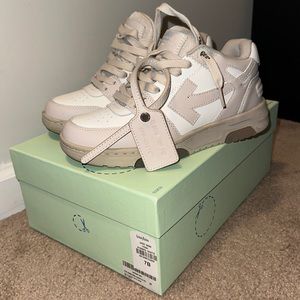 Off white sneakers